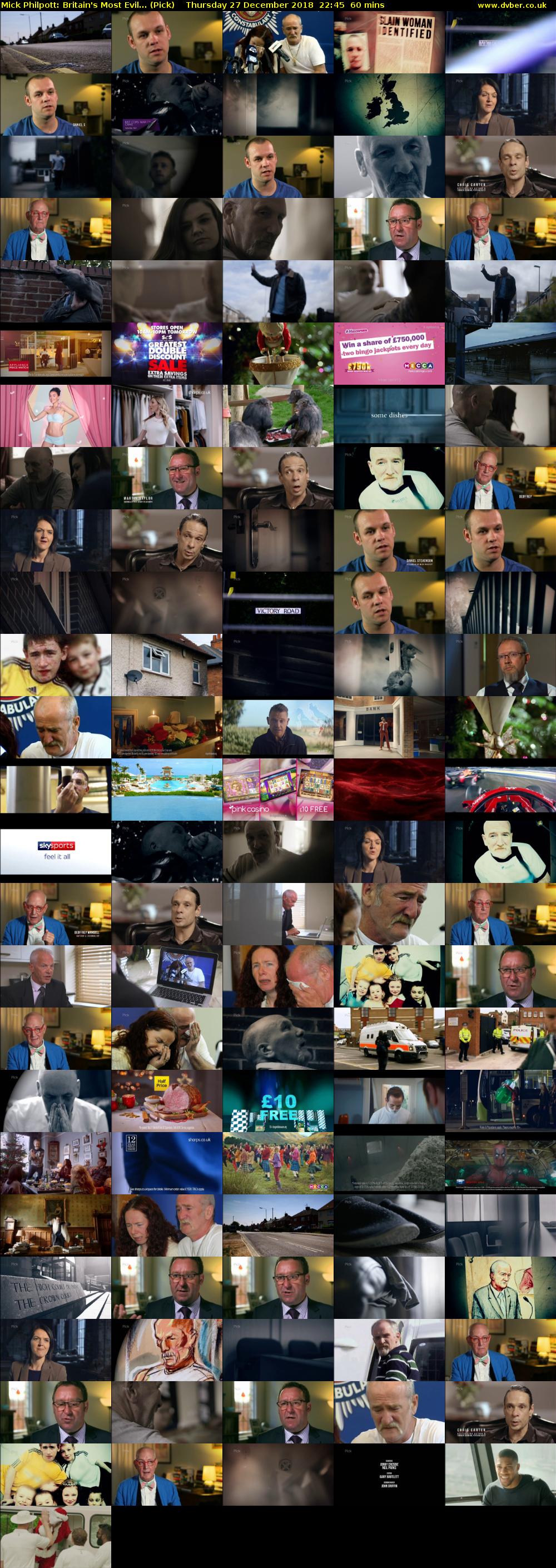 Mick Philpott: Britain's Most Evil... (Pick) Thursday 27 December 2018 22:45 - 23:45