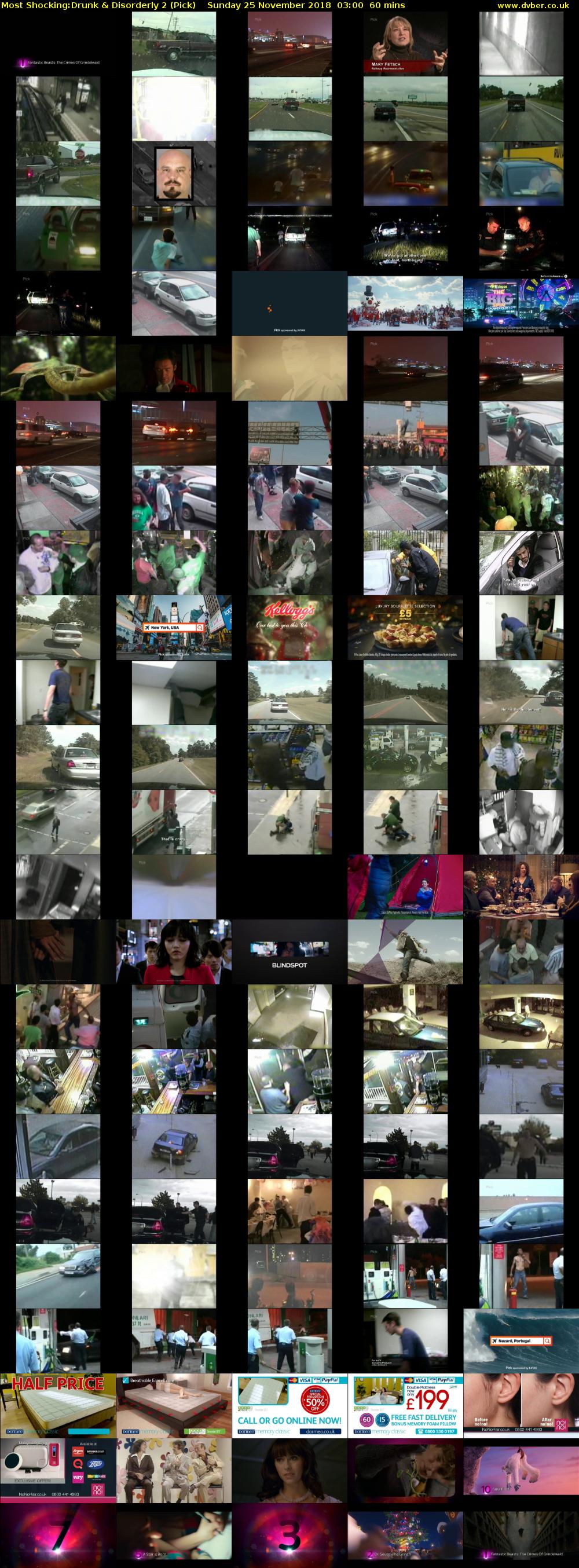 Most Shocking:Drunk & Disorderly 2 (Pick) Sunday 25 November 2018 03:00 - 04:00