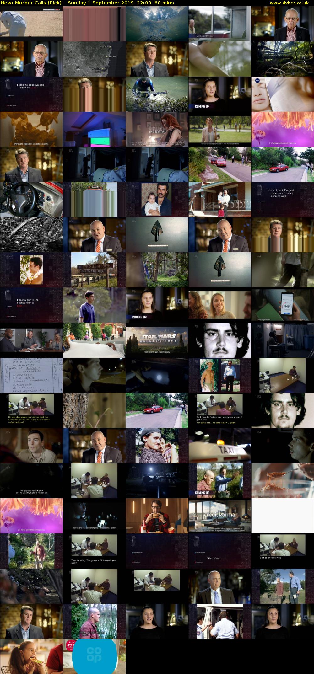 Murder Calls (Pick) Sunday 1 September 2019 22:00 - 23:00