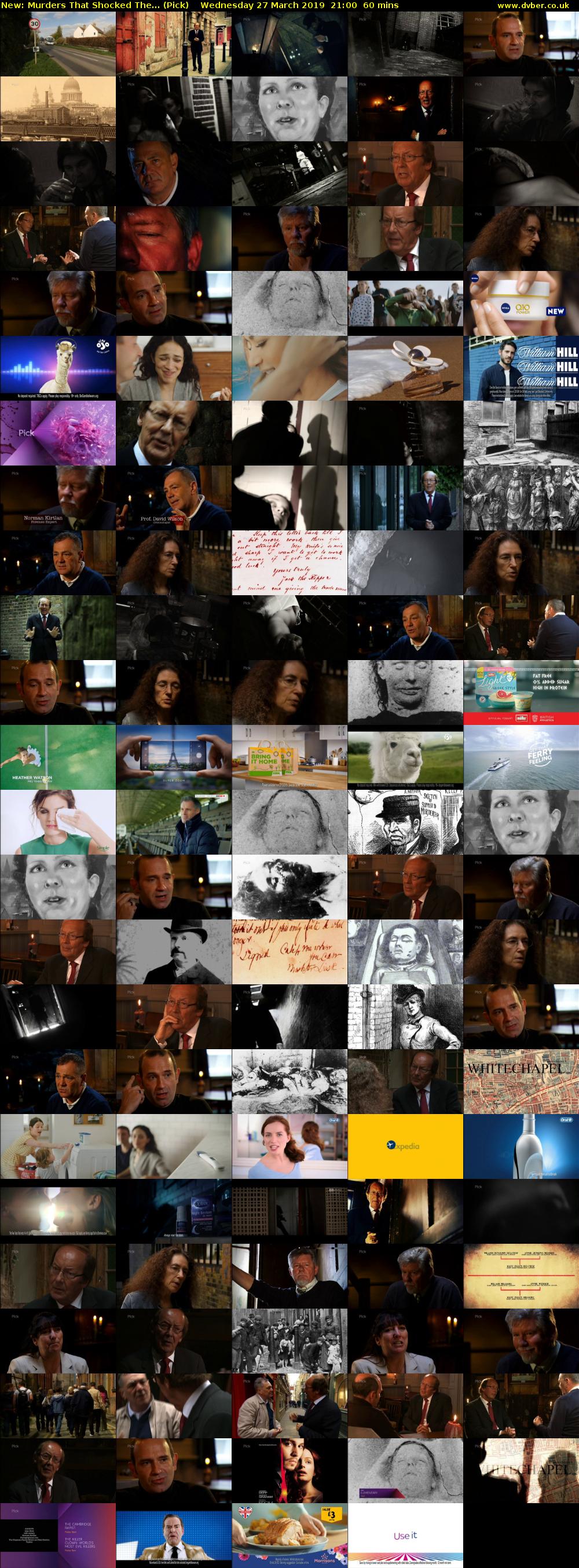 Murders That Shocked The... (Pick) Wednesday 27 March 2019 21:00 - 22:00