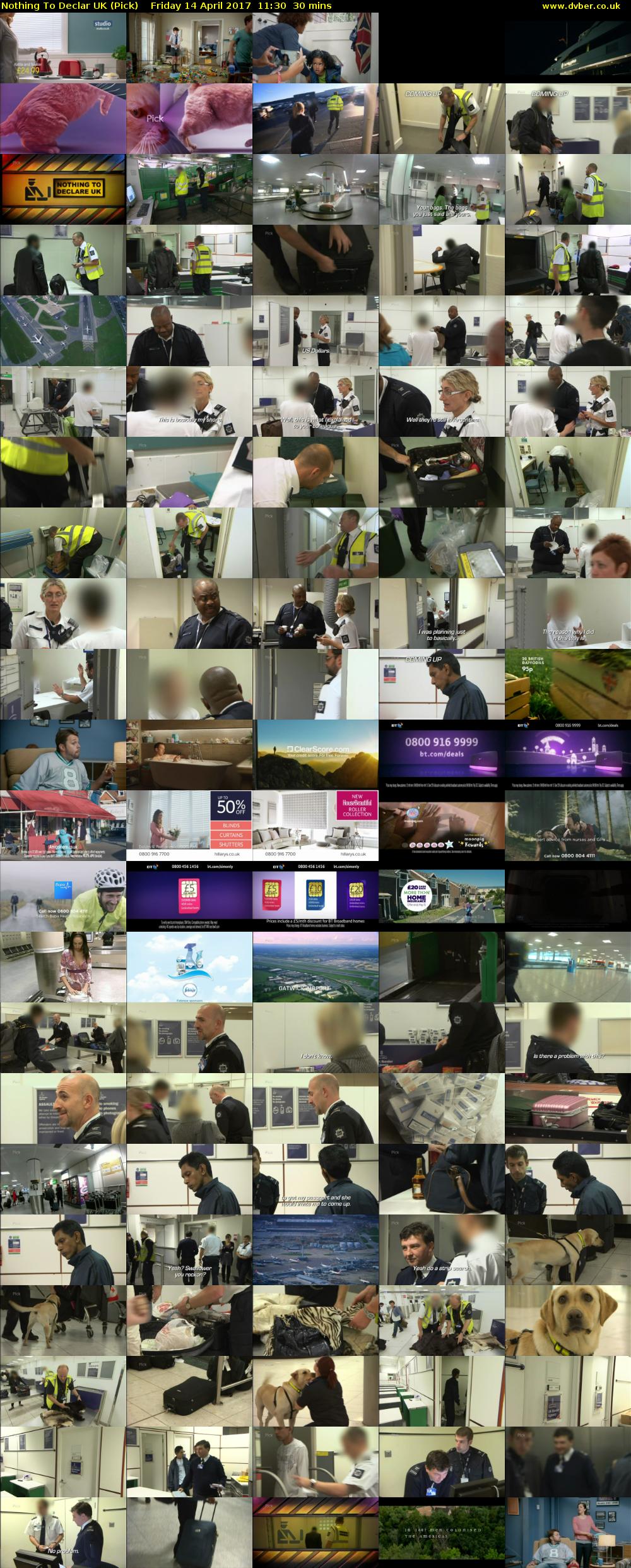 Nothing To Declar UK (Pick) Friday 14 April 2017 11:30 - 12:00