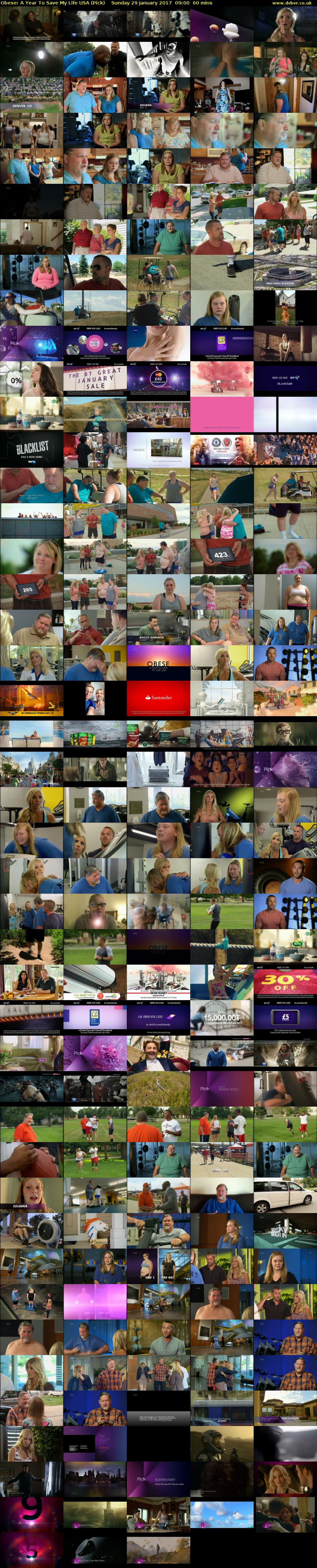 Obese: A Year To Save My Life USA (Pick) Sunday 29 January 2017 09:00 - 10:00
