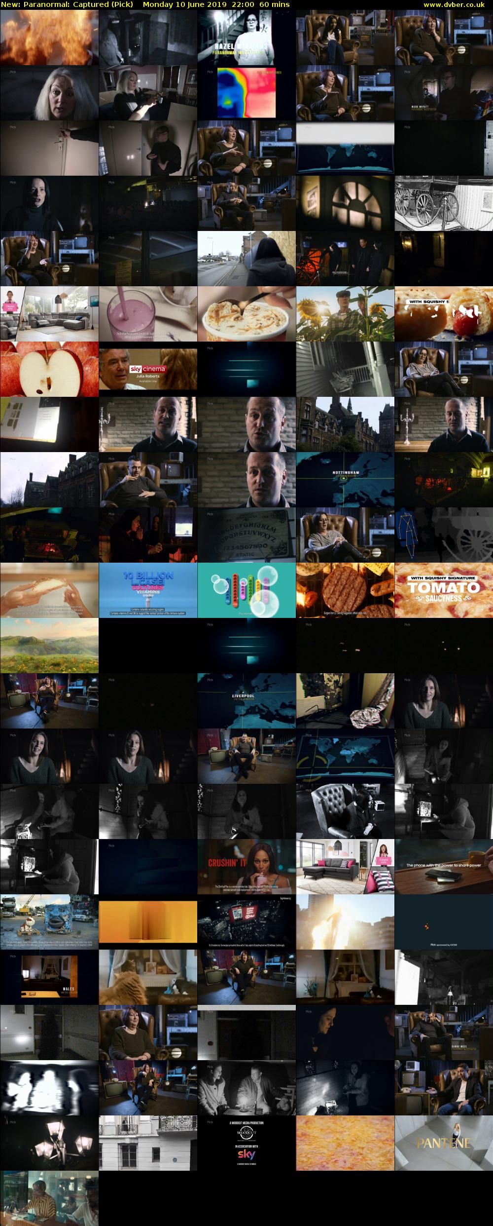 Paranormal: Captured (Pick) Monday 10 June 2019 22:00 - 23:00