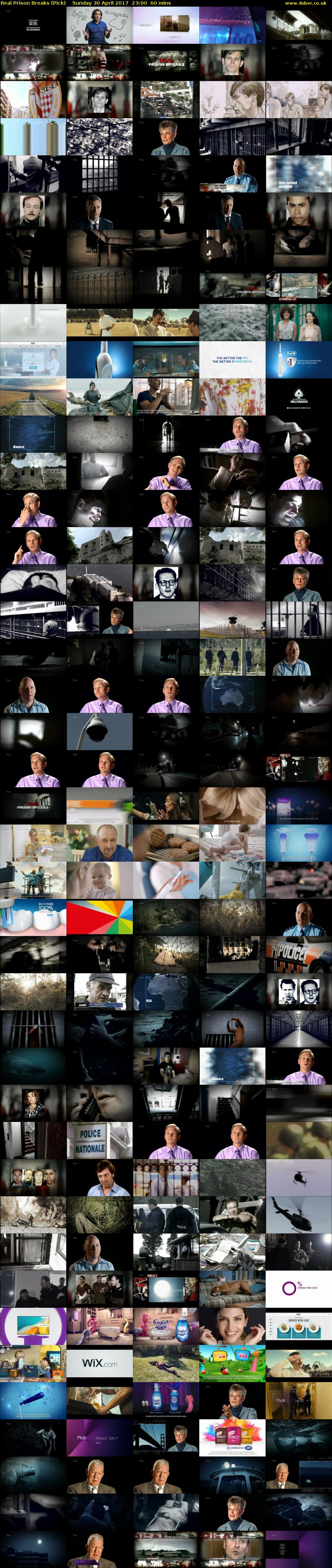 Real Prison Breaks (Pick) Sunday 30 April 2017 23:00 - 00:00