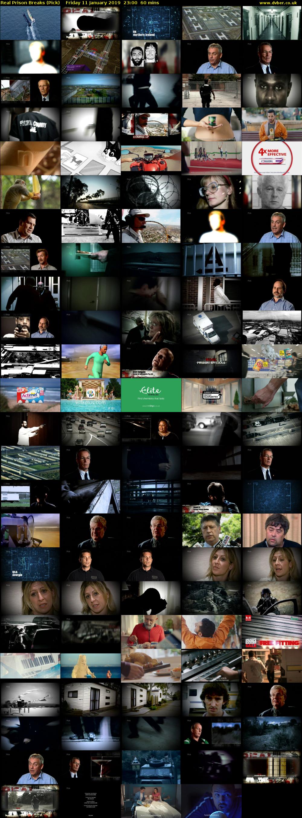 Real Prison Breaks (Pick) Friday 11 January 2019 23:00 - 00:00