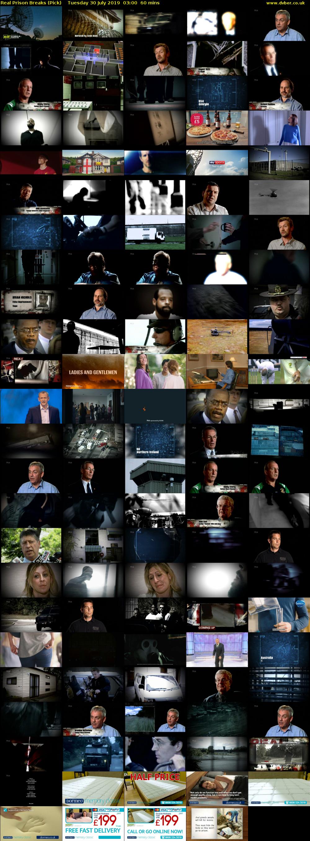 Real Prison Breaks (Pick) Tuesday 30 July 2019 03:00 - 04:00