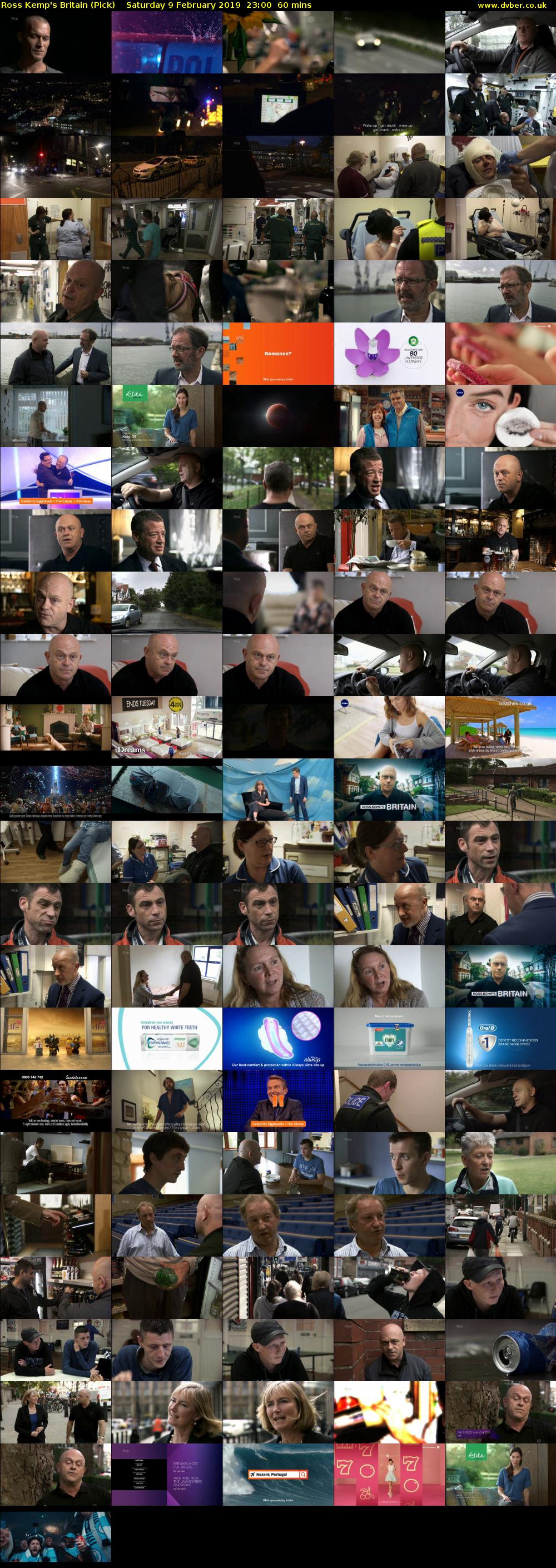 Ross Kemp's Britain (Pick) Saturday 9 February 2019 23:00 - 00:00