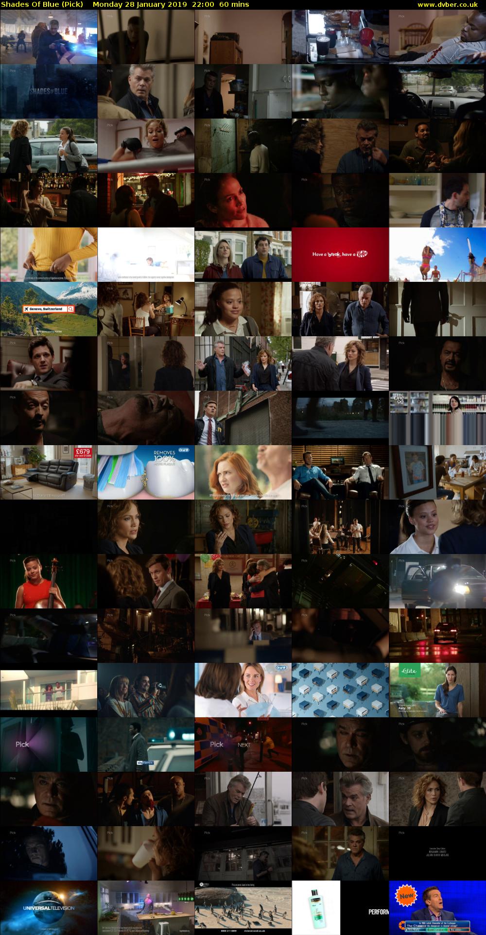 Shades Of Blue (Pick) Monday 28 January 2019 22:00 - 23:00