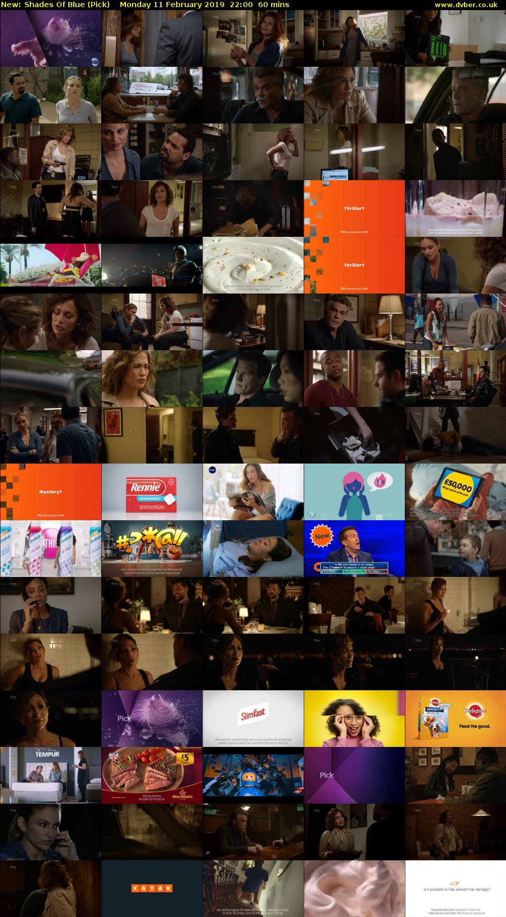 Shades Of Blue (Pick) Monday 11 February 2019 22:00 - 23:00