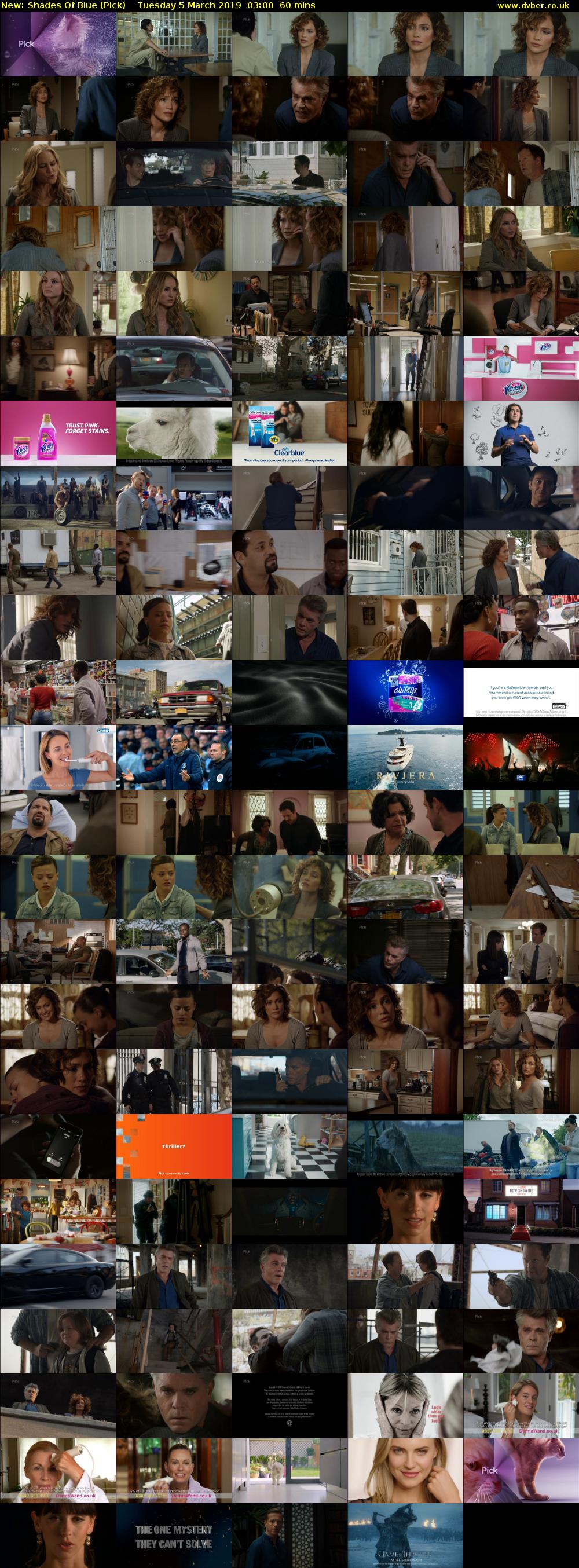 Shades Of Blue (Pick) Tuesday 5 March 2019 03:00 - 04:00