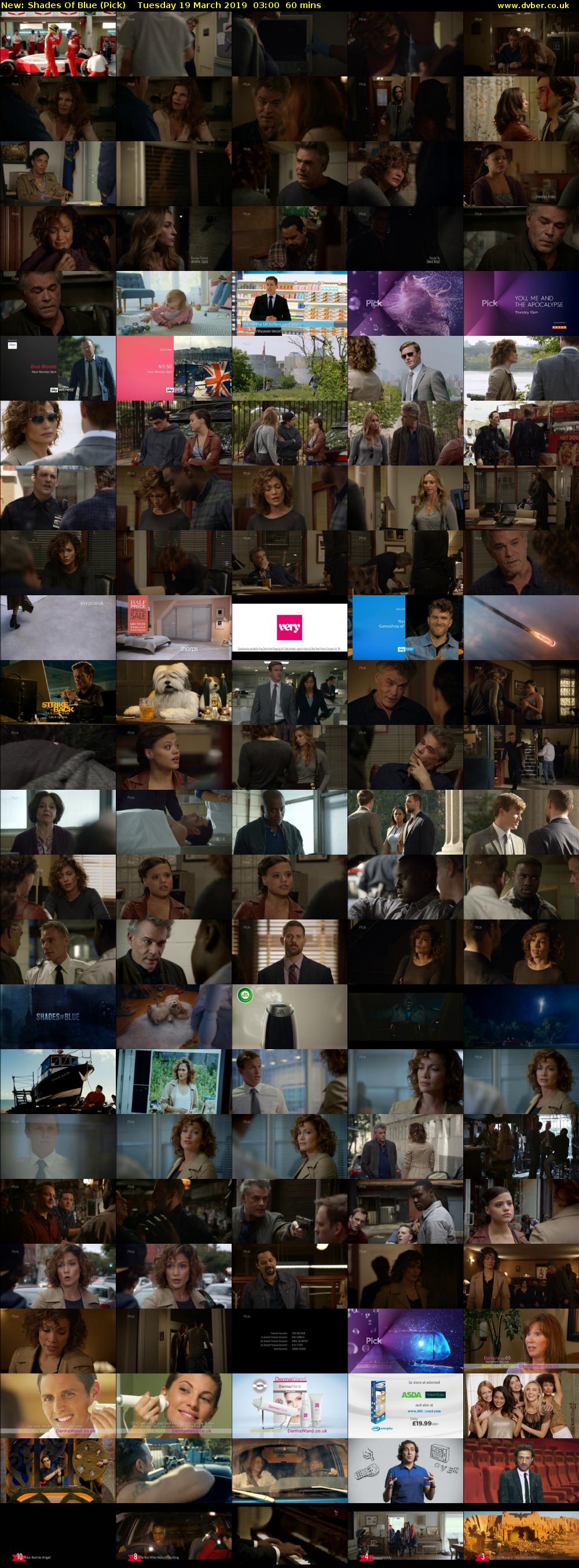 Shades Of Blue (Pick) Tuesday 19 March 2019 03:00 - 04:00
