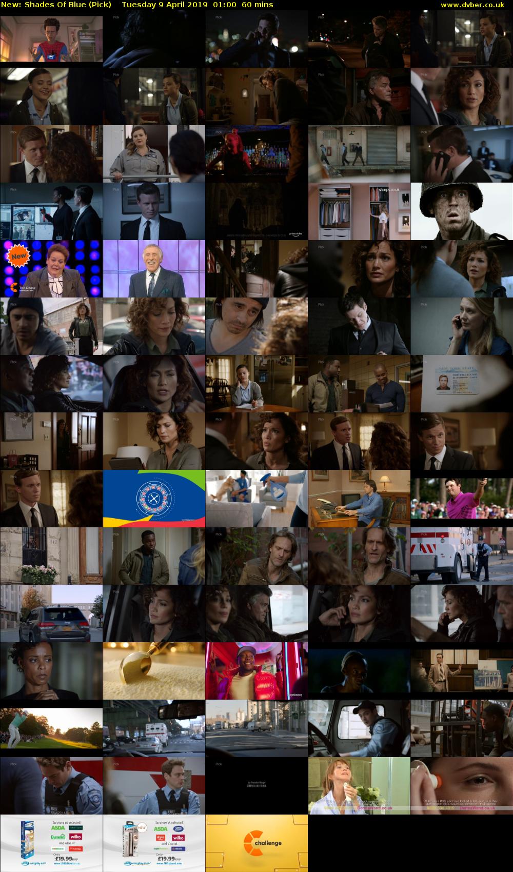 Shades Of Blue (Pick) Tuesday 9 April 2019 01:00 - 02:00