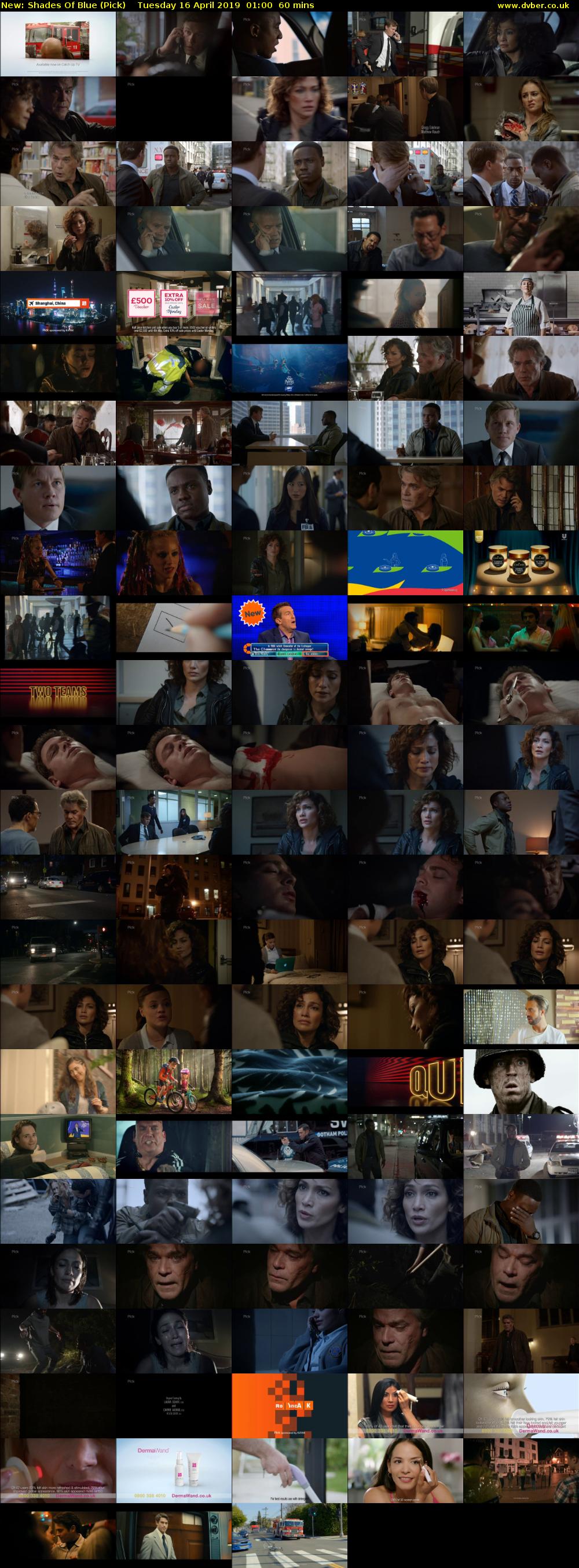 Shades Of Blue (Pick) Tuesday 16 April 2019 01:00 - 02:00