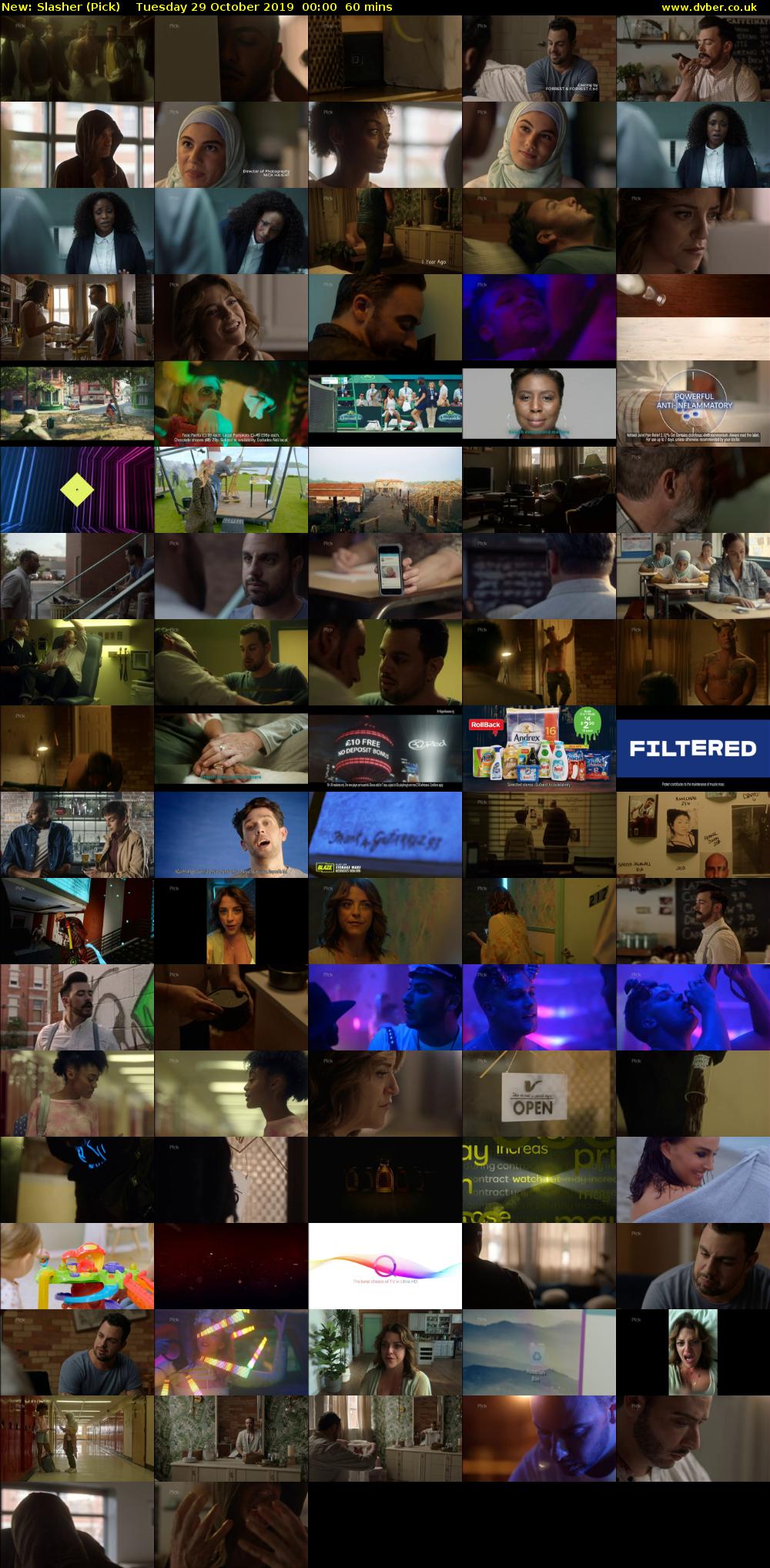 Slasher (Pick) Tuesday 29 October 2019 00:00 - 01:00