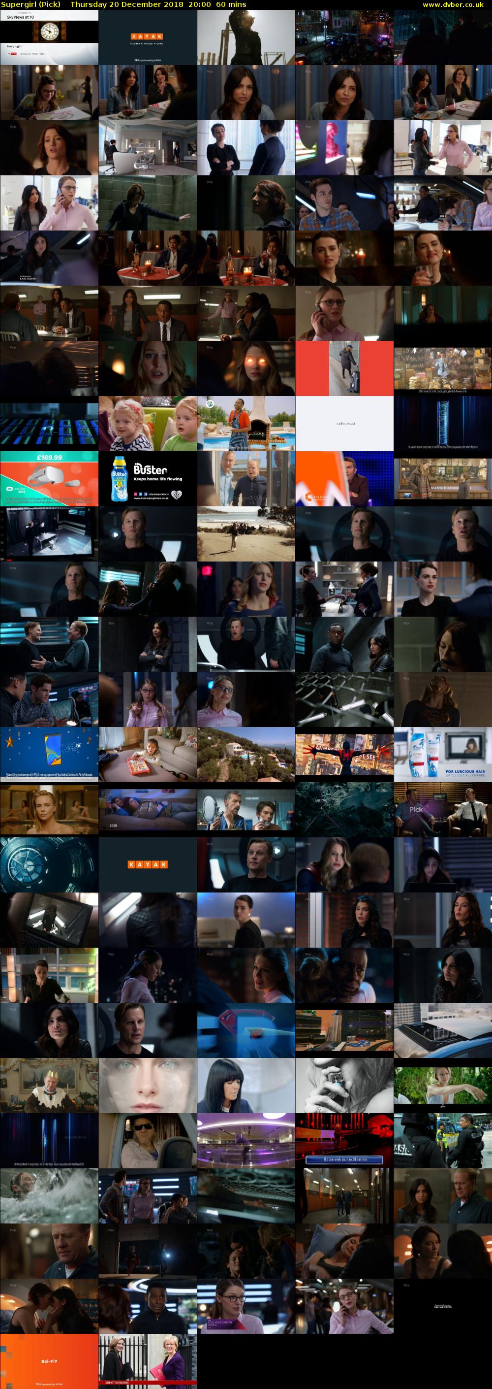 Supergirl (Pick) Thursday 20 December 2018 20:00 - 21:00