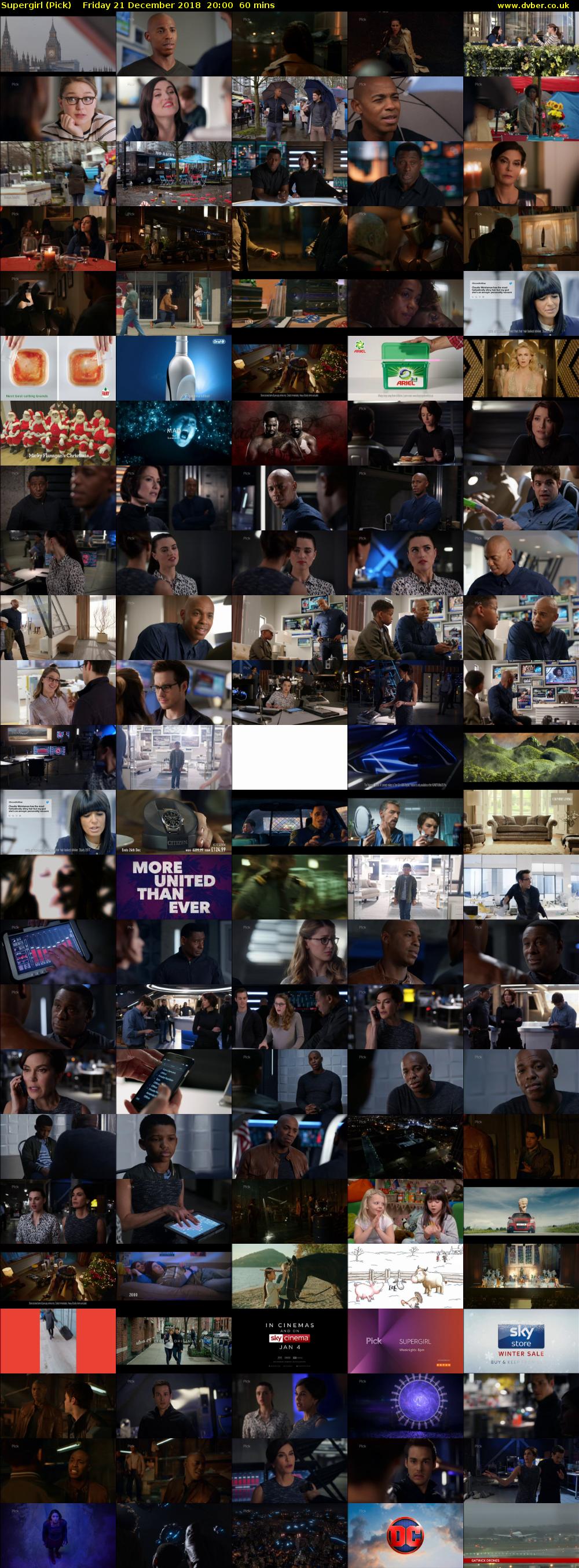 Supergirl (Pick) Friday 21 December 2018 20:00 - 21:00