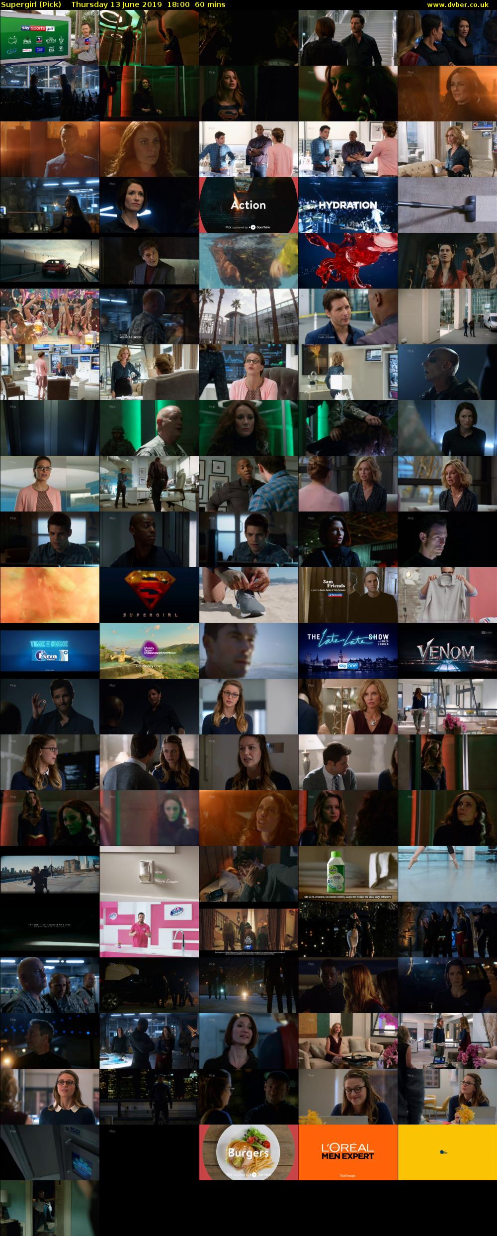 Supergirl (Pick) Thursday 13 June 2019 18:00 - 19:00