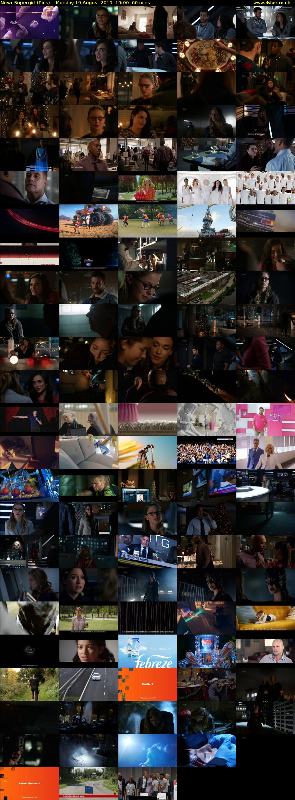 Supergirl (Pick) Monday 19 August 2019 19:00 - 20:00
