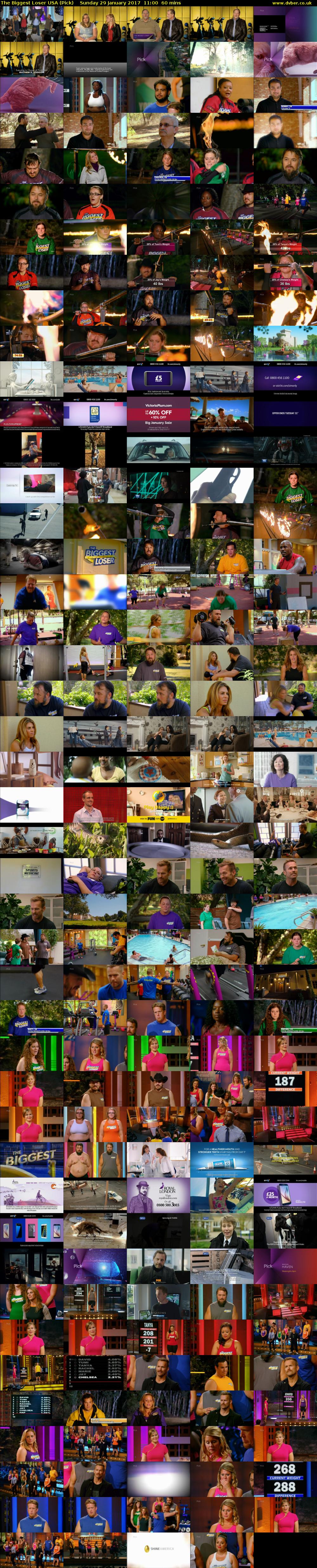 The Biggest Loser USA (Pick) Sunday 29 January 2017 11:00 - 12:00