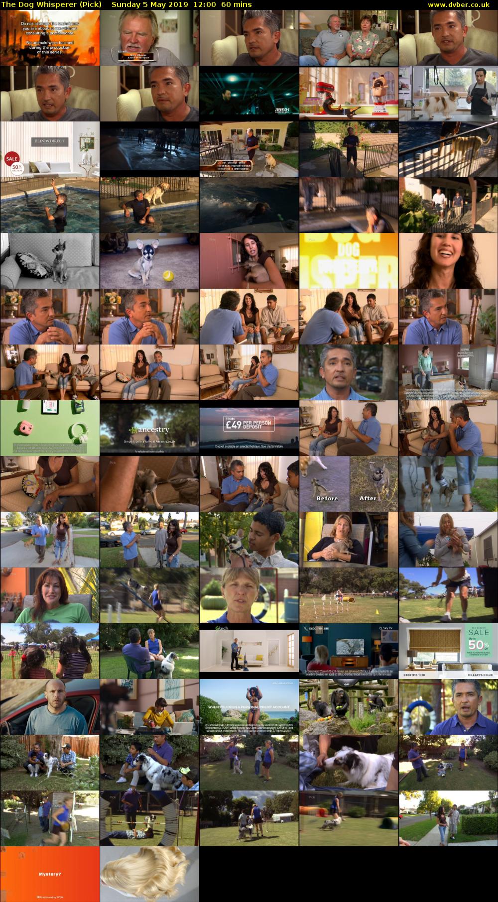 The Dog Whisperer (Pick) Sunday 5 May 2019 12:00 - 13:00