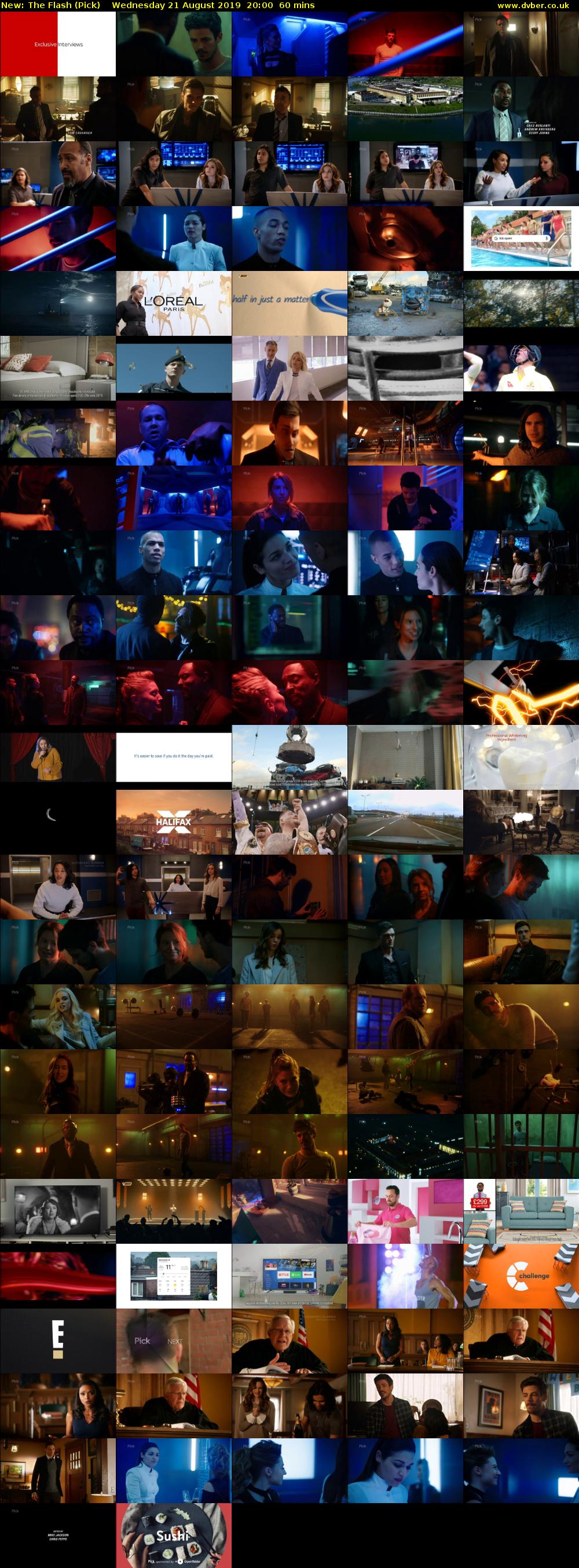 The Flash (Pick) Wednesday 21 August 2019 20:00 - 21:00