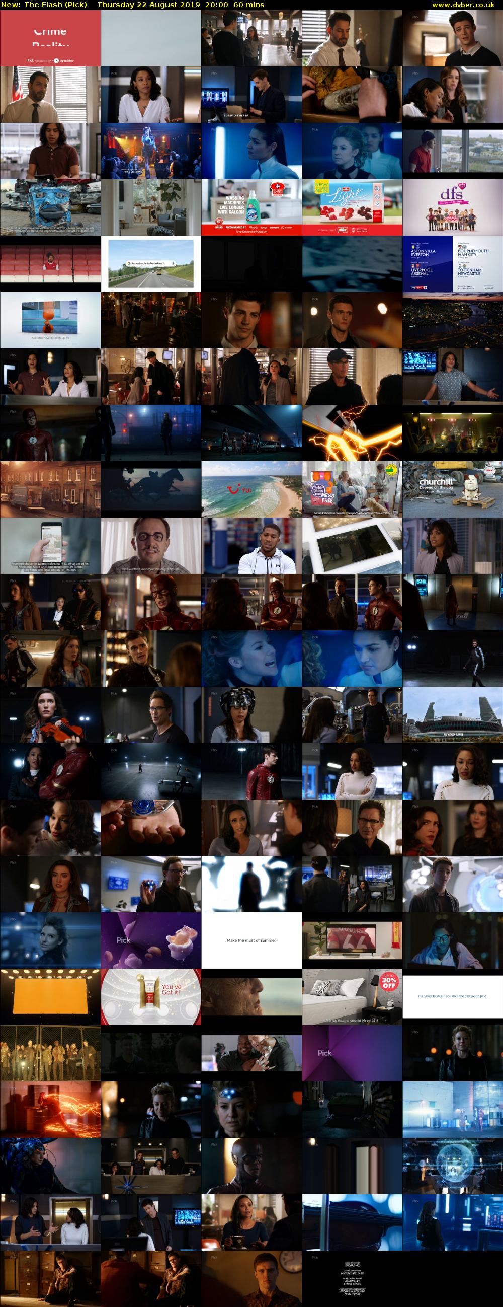 The Flash (Pick) Thursday 22 August 2019 20:00 - 21:00