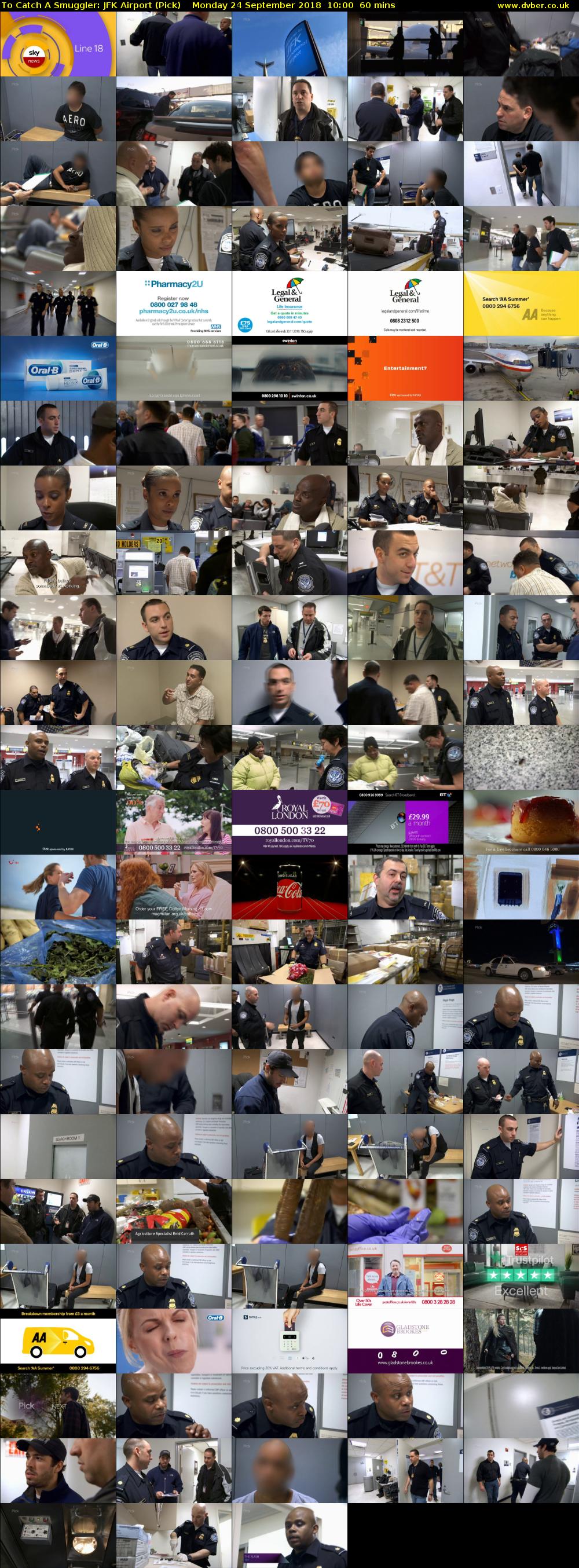 To Catch A Smuggler: JFK Airport (Pick) Monday 24 September 2018 10:00 - 11:00