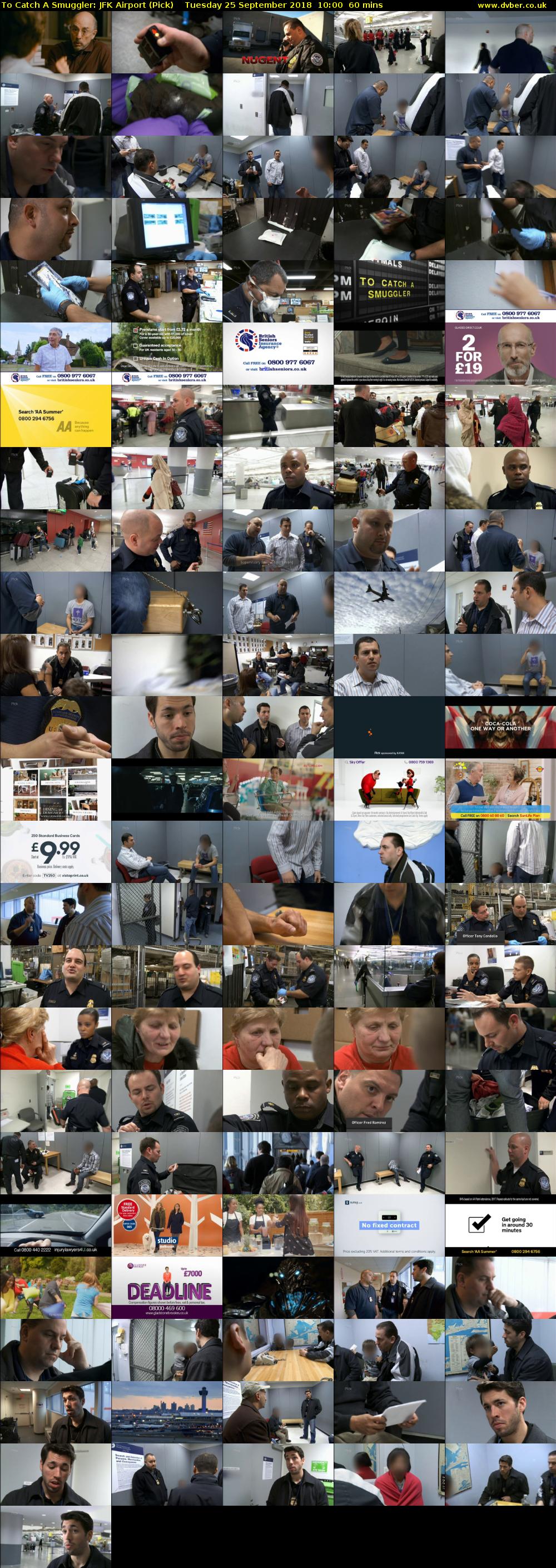 To Catch A Smuggler: JFK Airport (Pick) Tuesday 25 September 2018 10:00 - 11:00