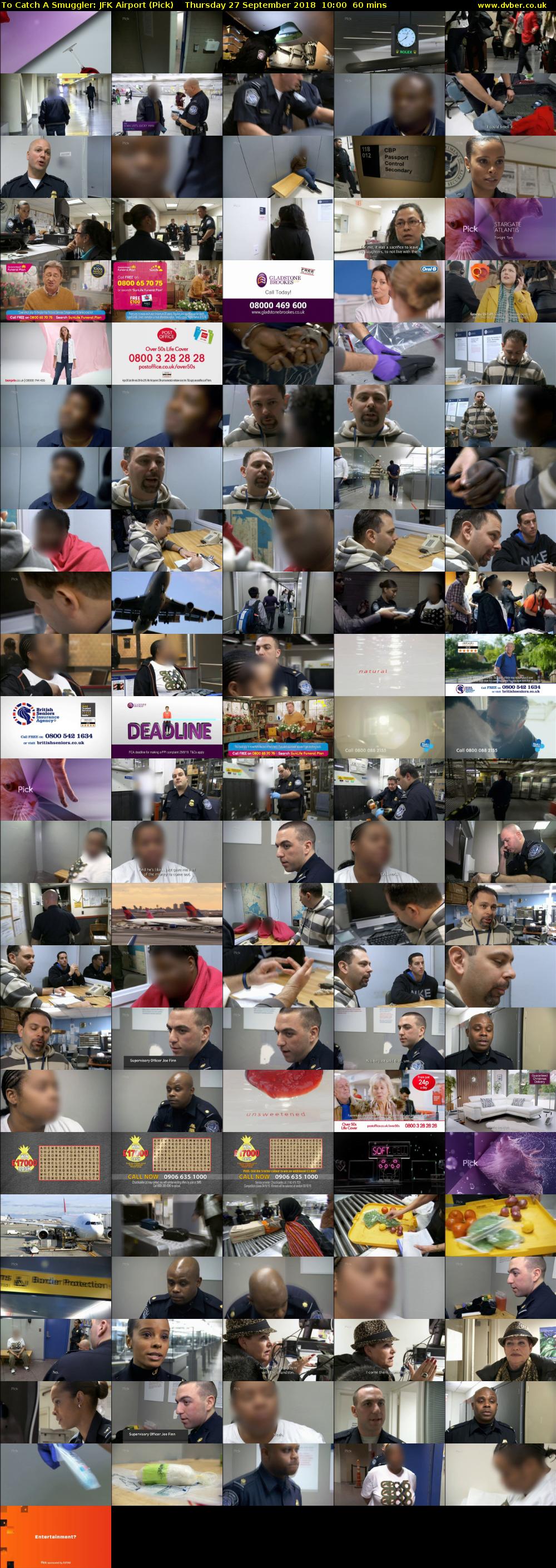 To Catch A Smuggler: JFK Airport (Pick) Thursday 27 September 2018 10:00 - 11:00