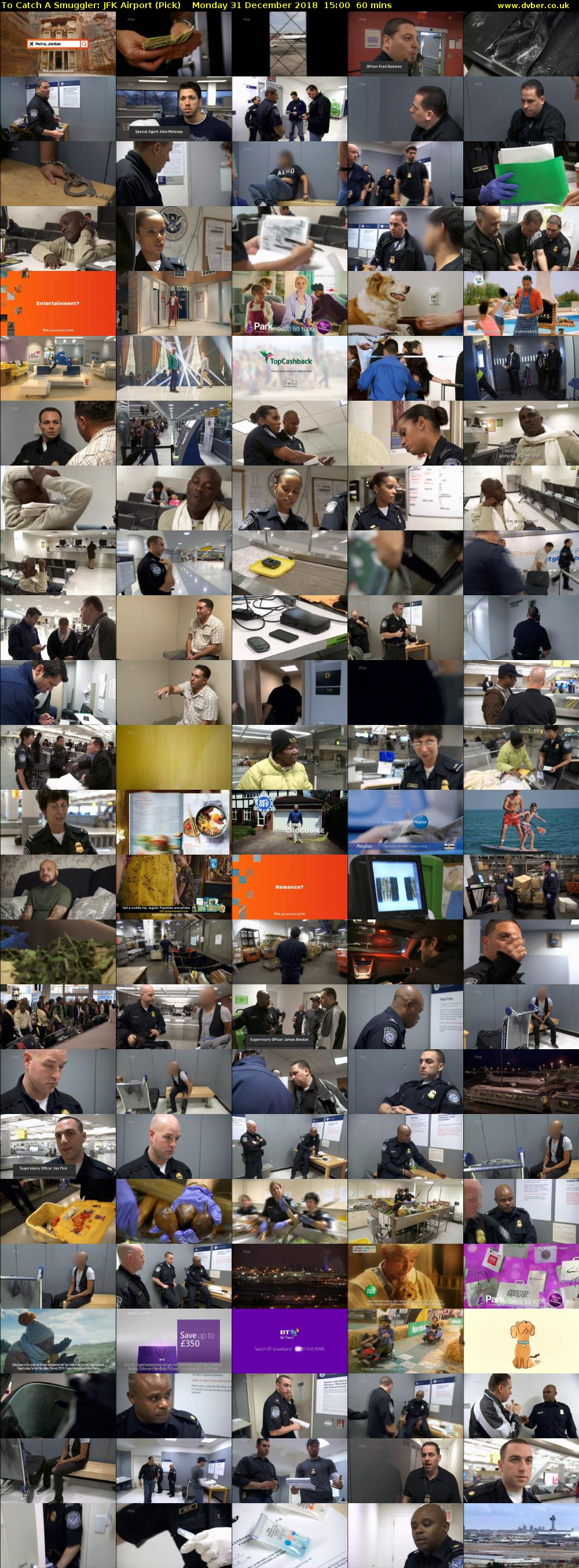 To Catch A Smuggler: JFK Airport (Pick) Monday 31 December 2018 15:00 - 16:00