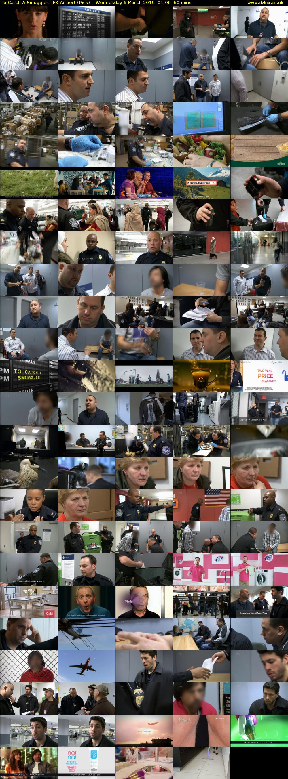 To Catch A Smuggler: JFK Airport (Pick) Wednesday 6 March 2019 01:00 - 02:00