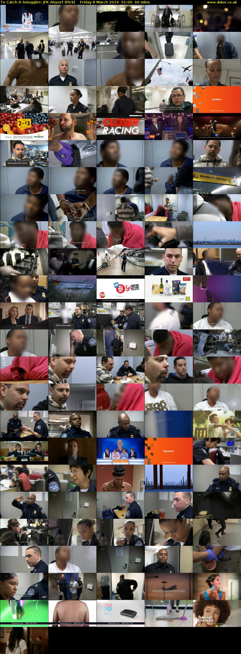 To Catch A Smuggler: JFK Airport (Pick) Friday 8 March 2019 01:00 - 02:00