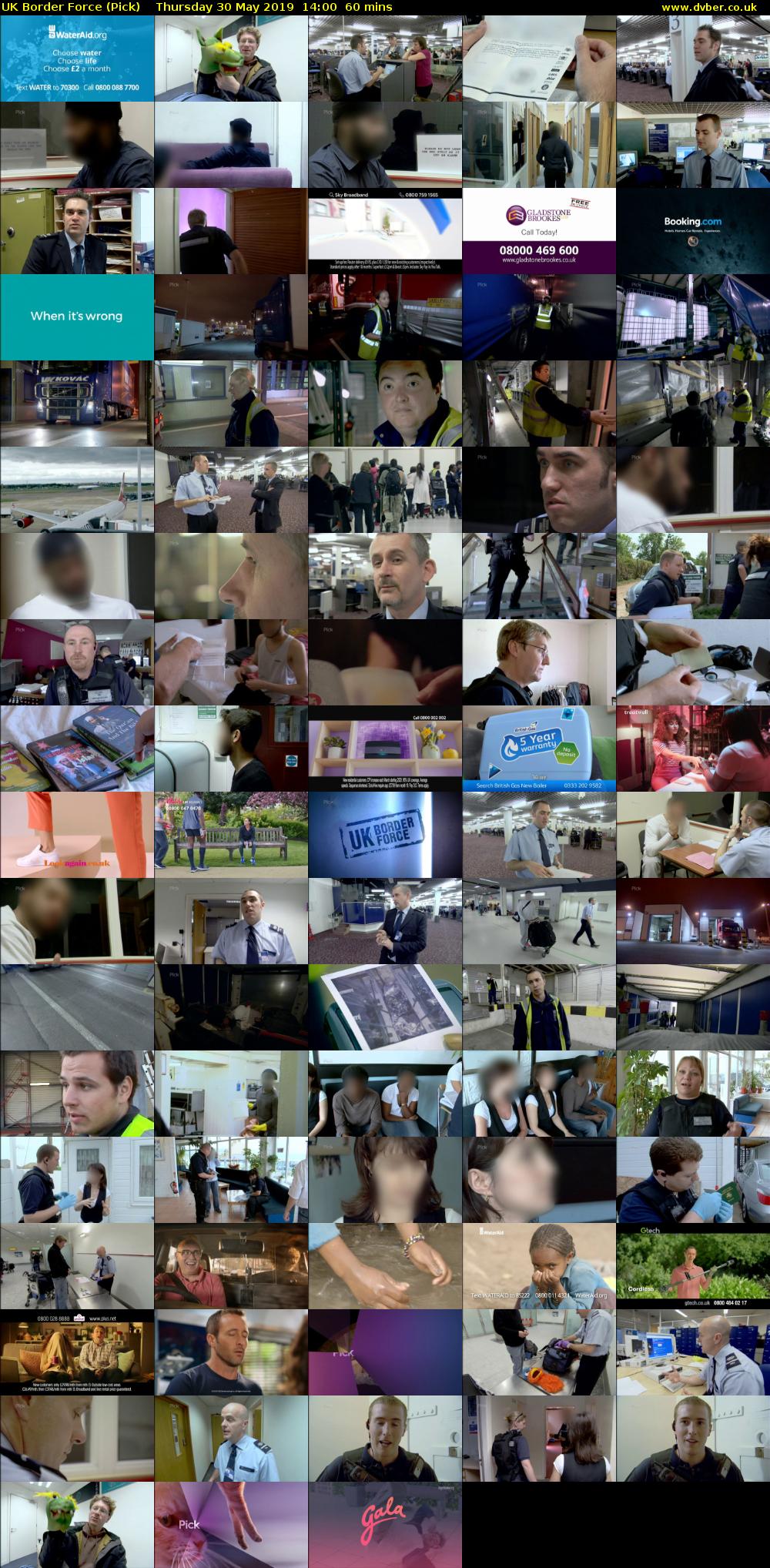 UK Border Force (Pick) Thursday 30 May 2019 14:00 - 15:00
