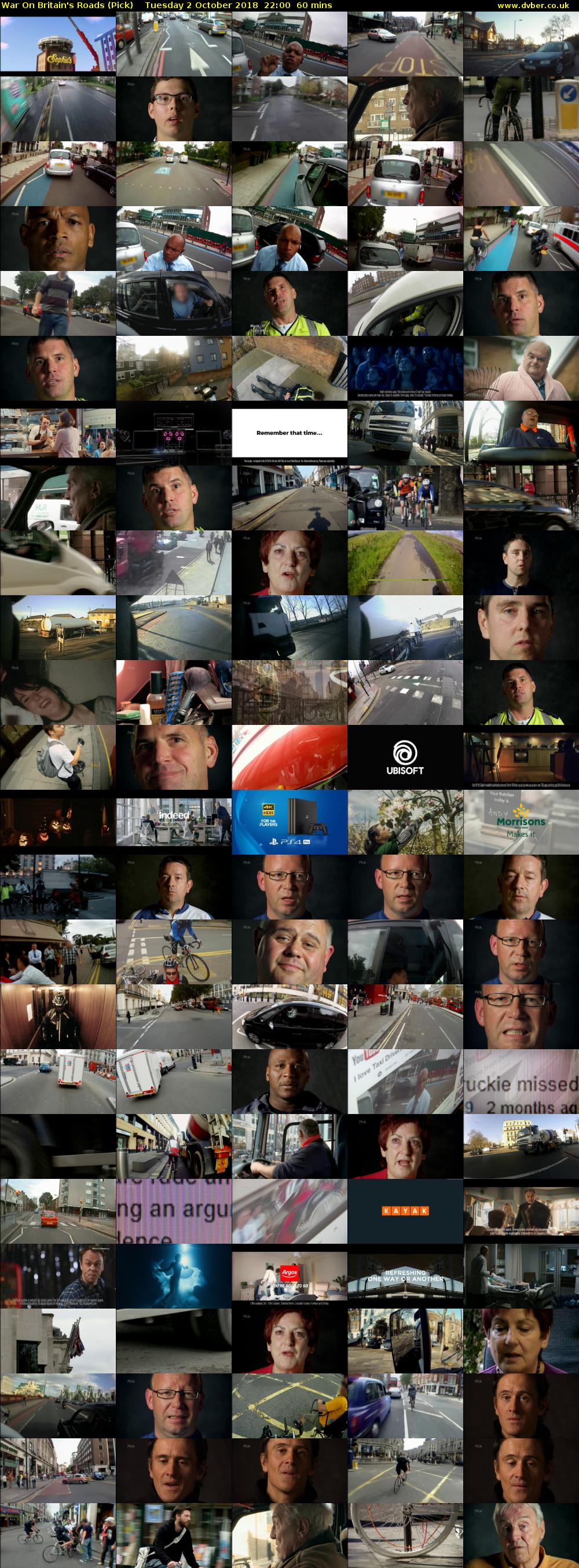 War On Britain's Roads (Pick) Tuesday 2 October 2018 22:00 - 23:00
