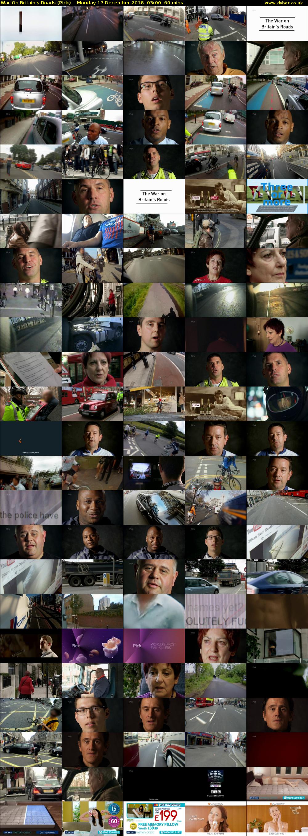 War On Britain's Roads (Pick) Monday 17 December 2018 03:00 - 04:00