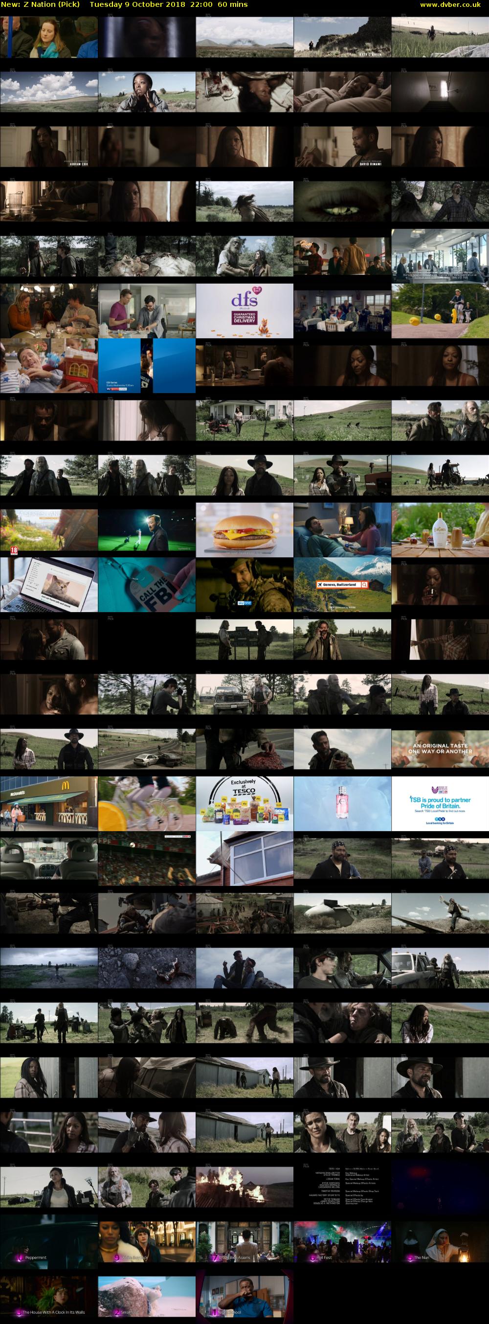 Z Nation (Pick) Tuesday 9 October 2018 22:00 - 23:00