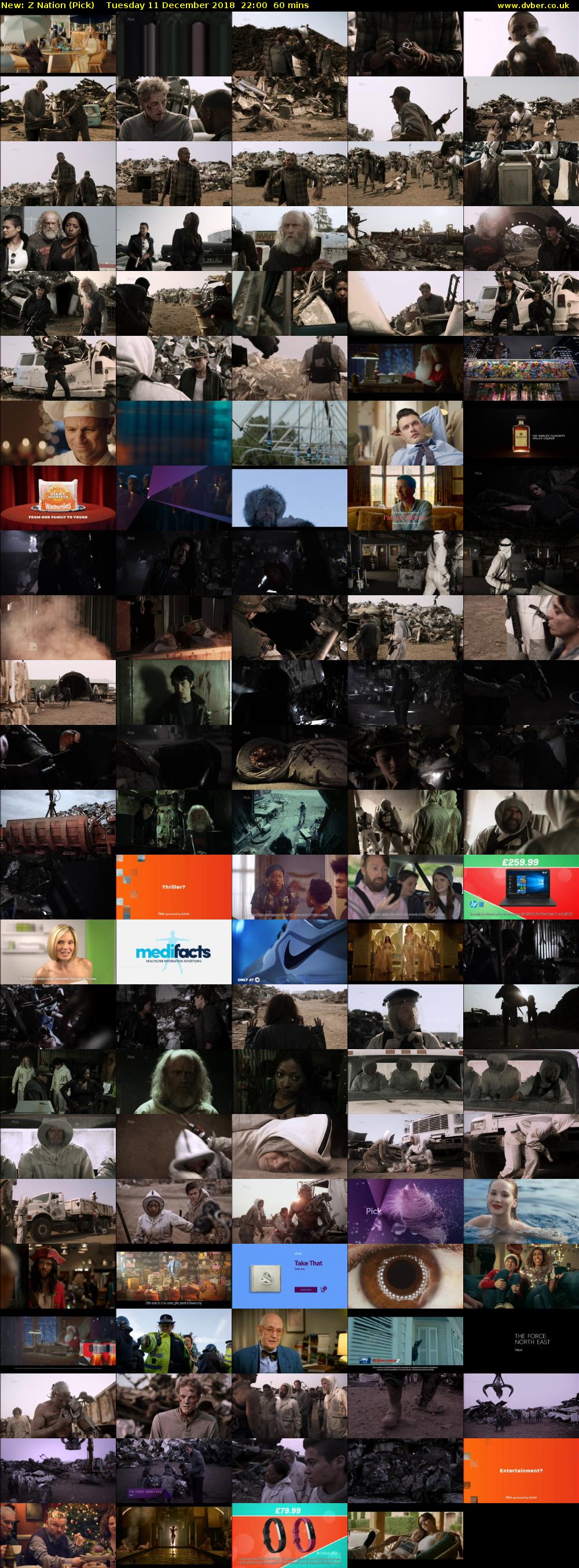 Z Nation (Pick) Tuesday 11 December 2018 22:00 - 23:00