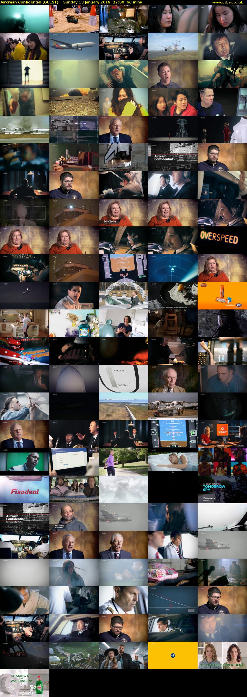 Aircrash Confidential (QUEST) Sunday 13 January 2019 22:00 - 23:00
