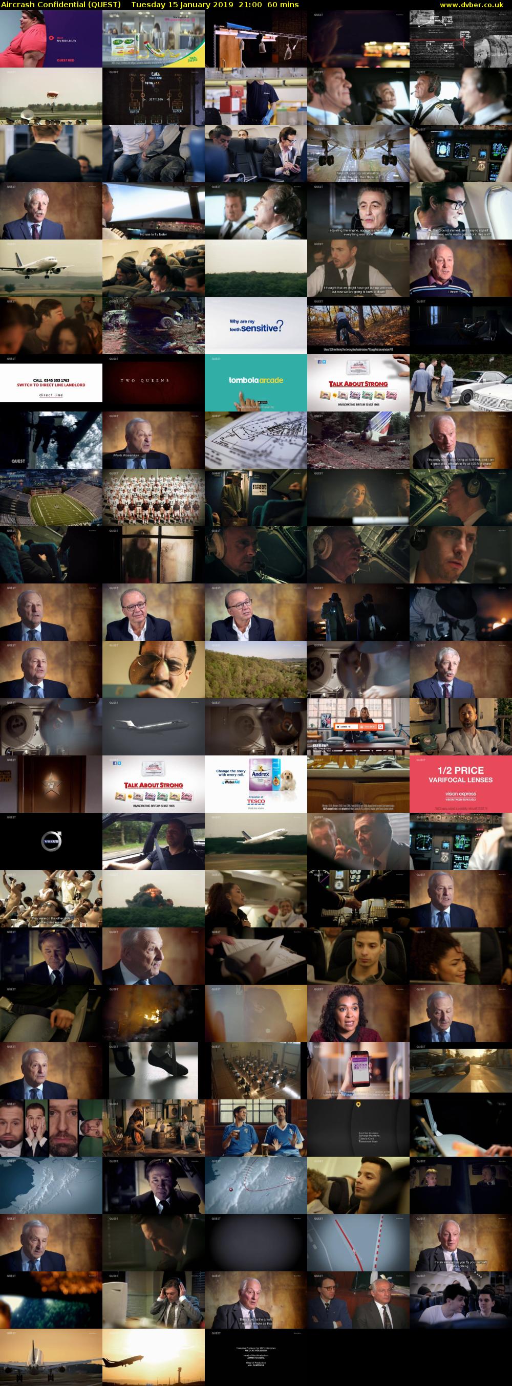 Aircrash Confidential (QUEST) Tuesday 15 January 2019 21:00 - 22:00