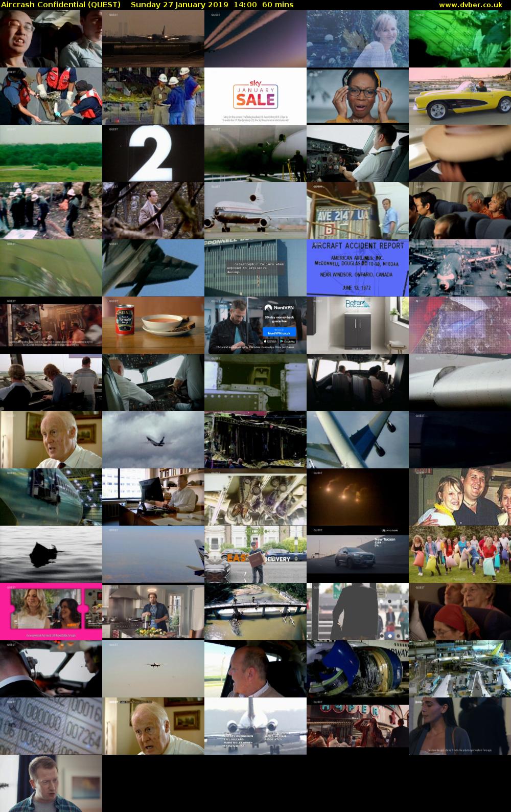Aircrash Confidential (QUEST) Sunday 27 January 2019 14:00 - 15:00