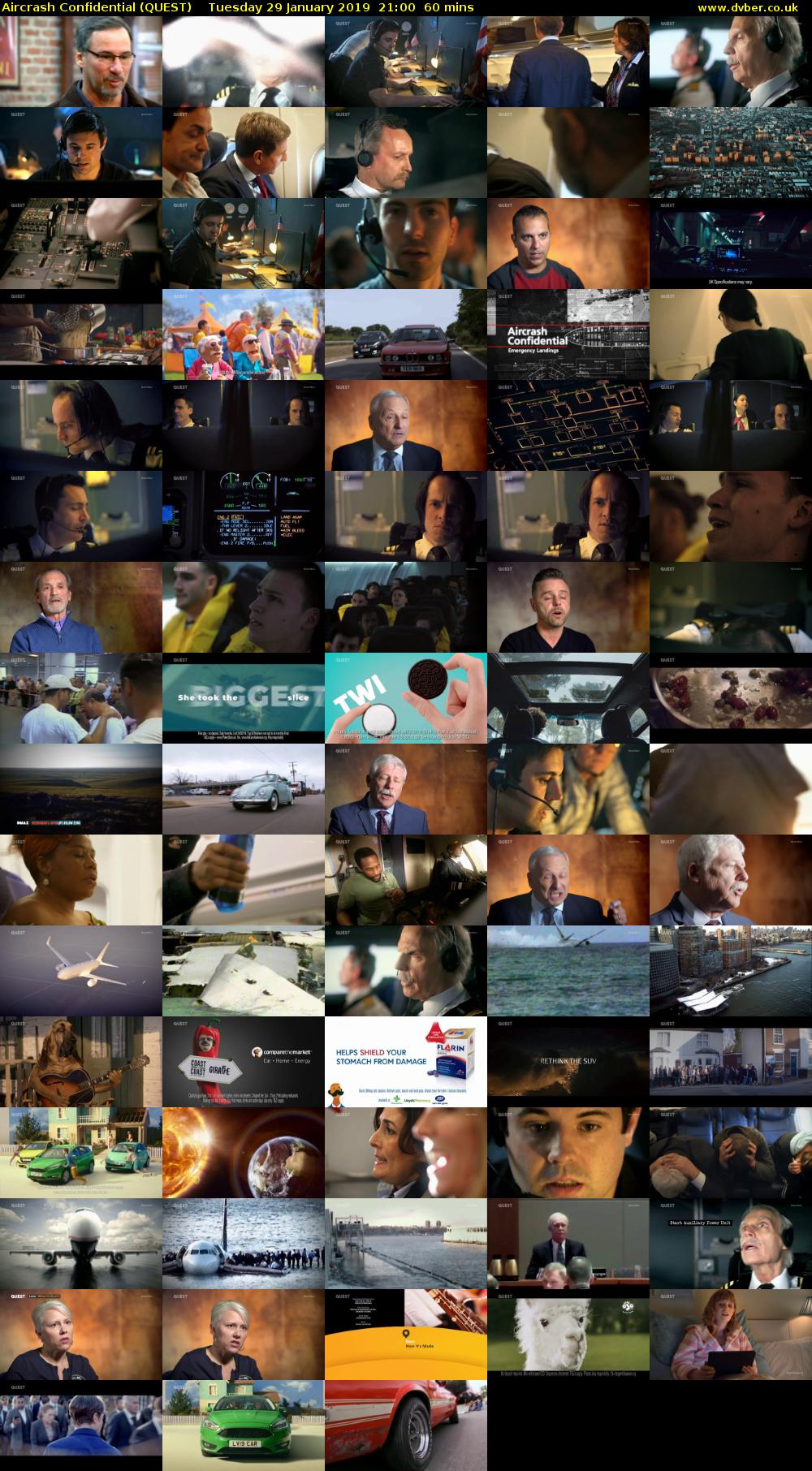 Aircrash Confidential (QUEST) Tuesday 29 January 2019 21:00 - 22:00