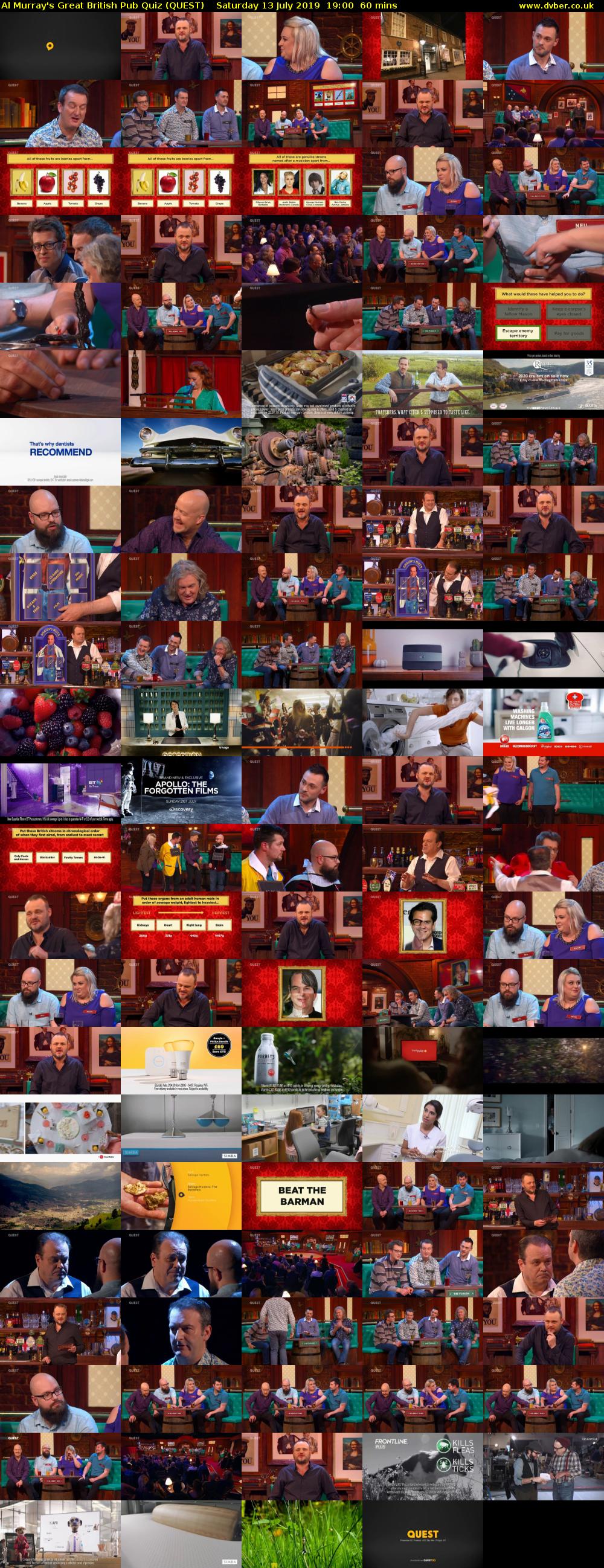Al Murray's Great British Pub Quiz (QUEST) Saturday 13 July 2019 19:00 - 20:00