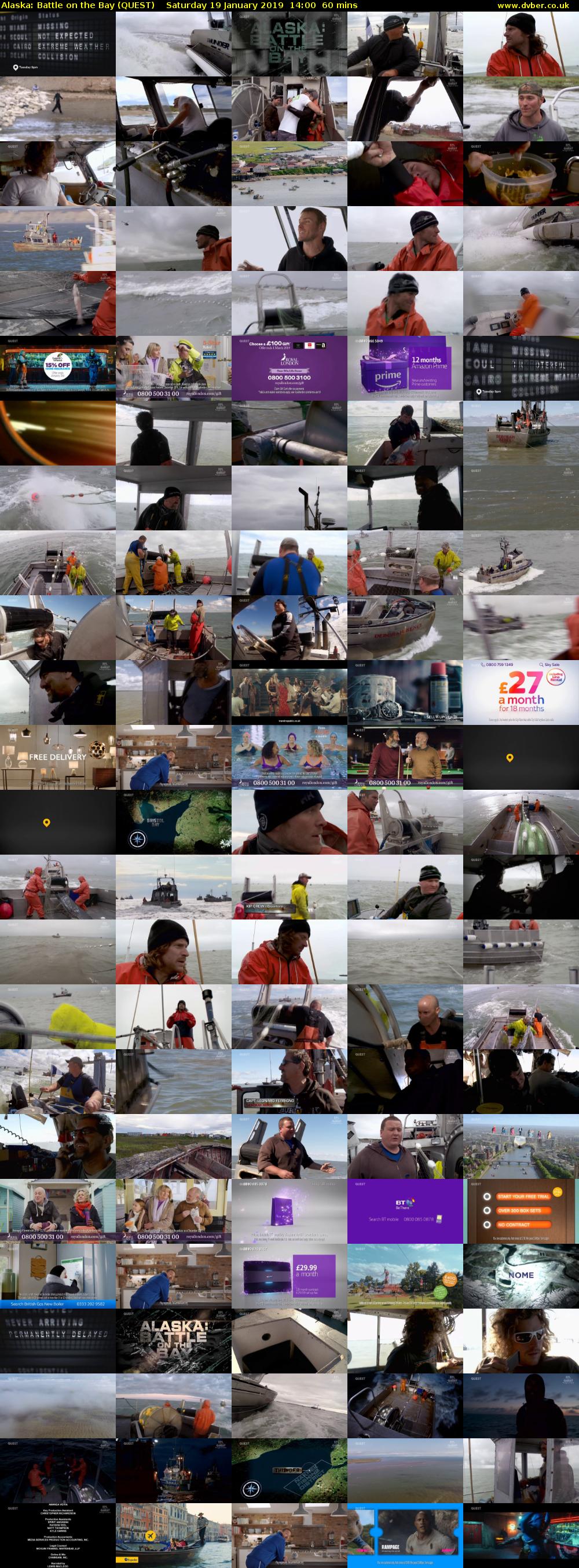 Alaska: Battle on the Bay (QUEST) Saturday 19 January 2019 14:00 - 15:00