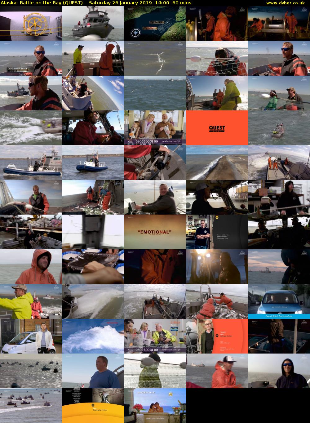 Alaska: Battle on the Bay (QUEST) Saturday 26 January 2019 14:00 - 15:00