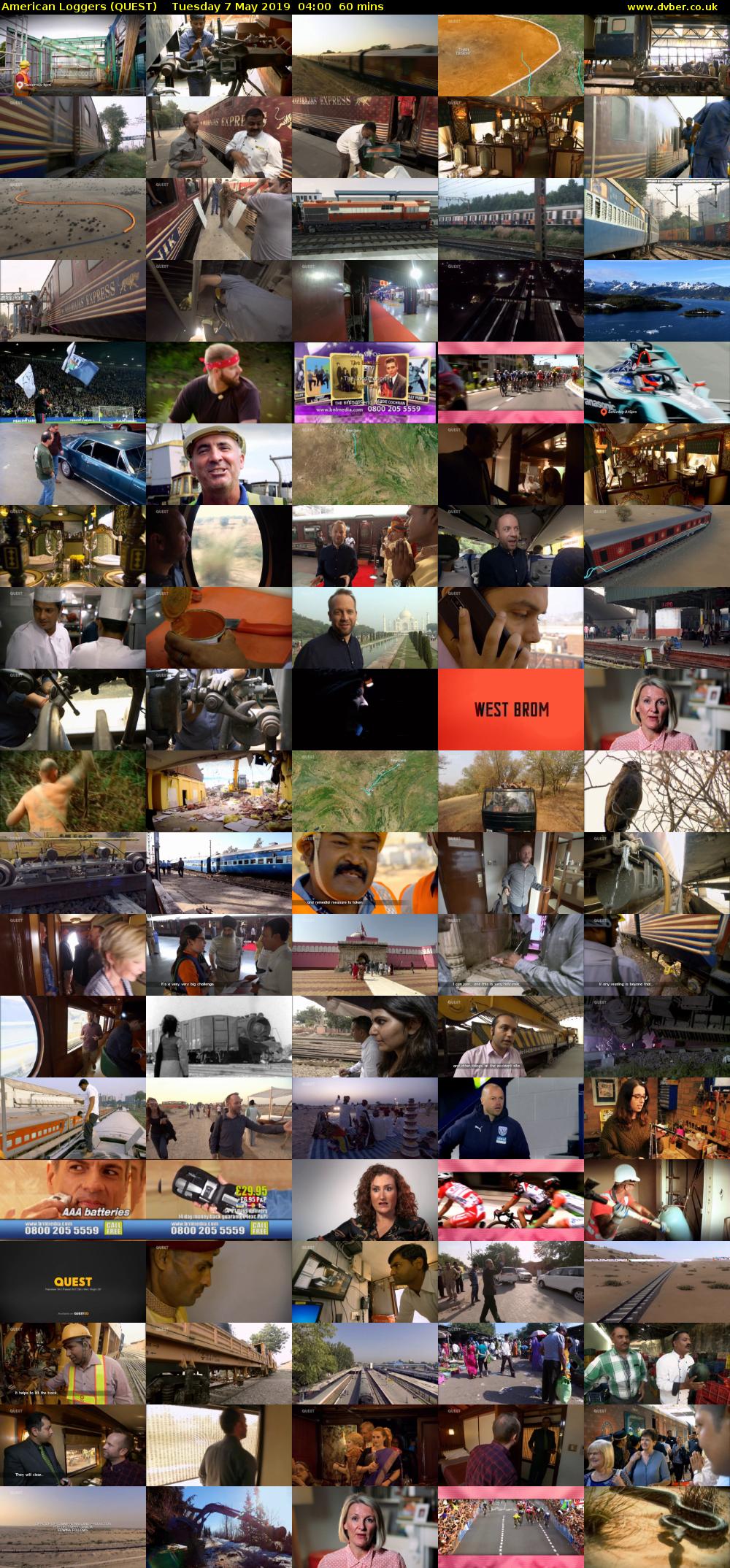 American Loggers (QUEST) Tuesday 7 May 2019 04:00 - 05:00