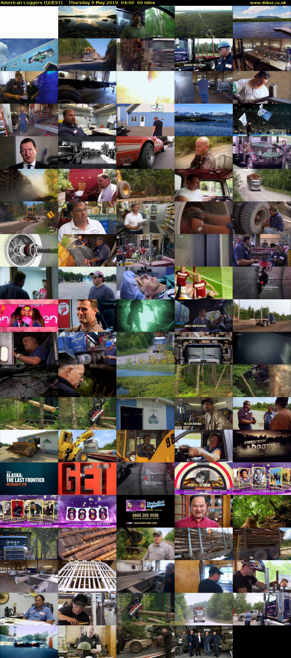 American Loggers (QUEST) Thursday 9 May 2019 04:00 - 05:00