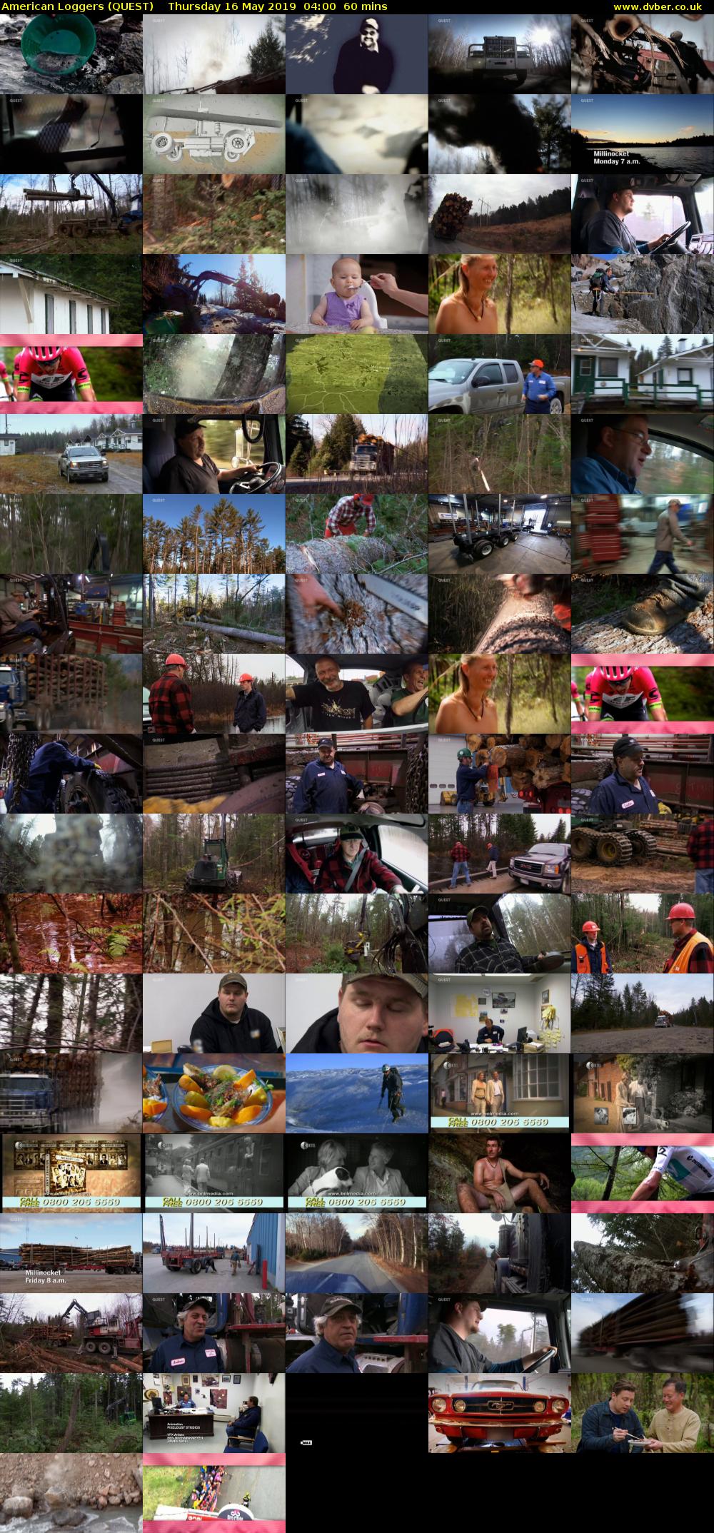 American Loggers (QUEST) Thursday 16 May 2019 04:00 - 05:00