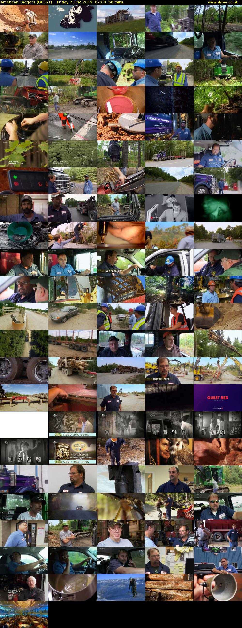 American Loggers (QUEST) Friday 7 June 2019 04:00 - 05:00