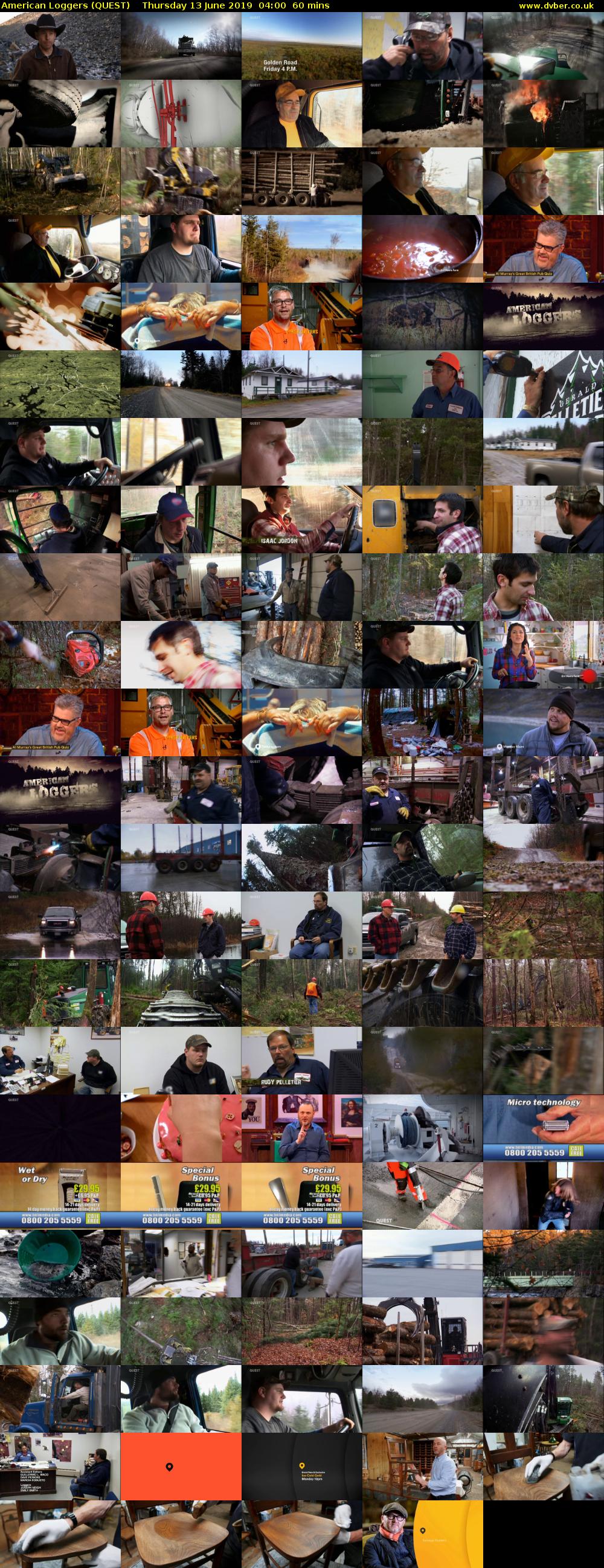 American Loggers (QUEST) Thursday 13 June 2019 04:00 - 05:00