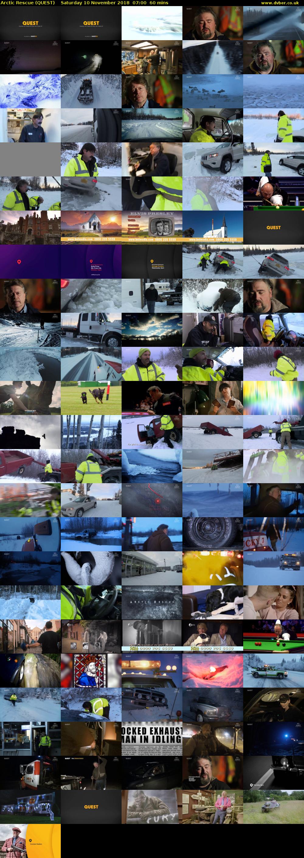 Arctic Rescue (QUEST) Saturday 10 November 2018 07:00 - 08:00